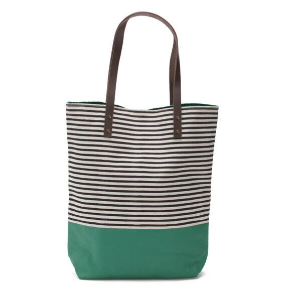 CB STATION Emerald Seaport Dipped Tote - Picture 1 of 2